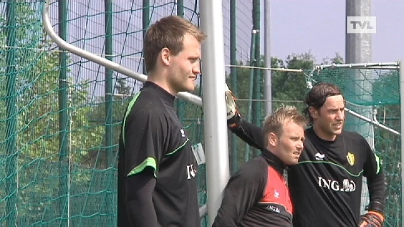 Simon Mignolet in doel tegen Colombia en Japan