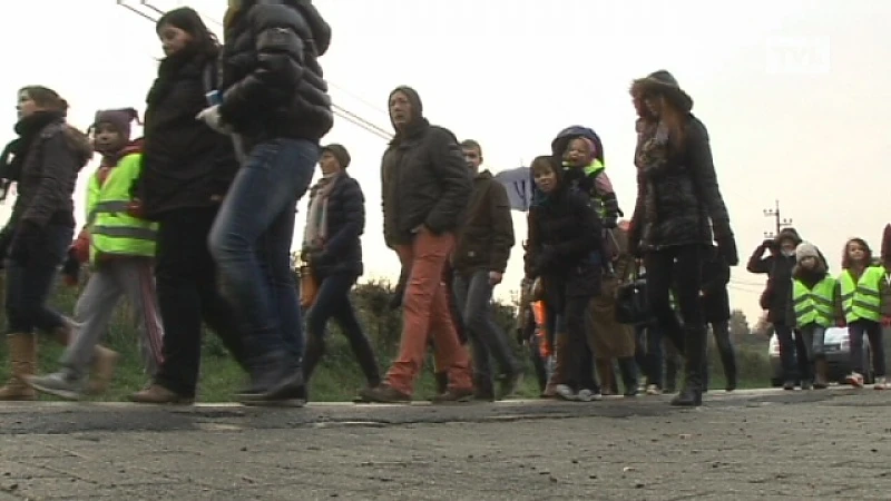 Stille optocht voor Voerens hartpatiëntje Noah