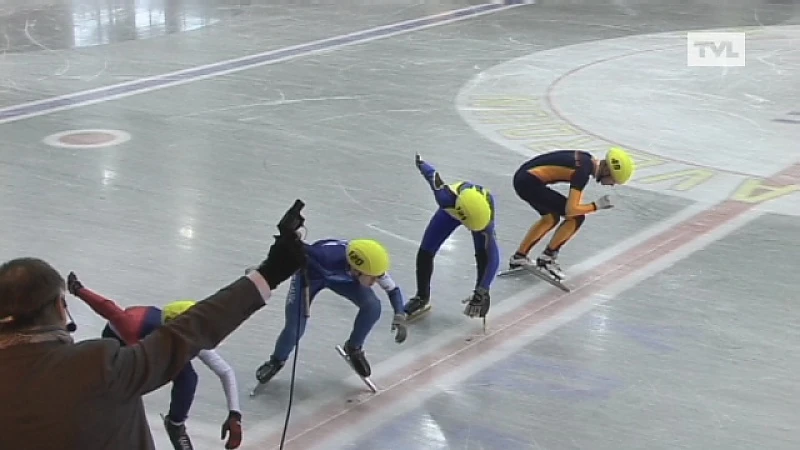 Shorttrack in de Schaverdijn