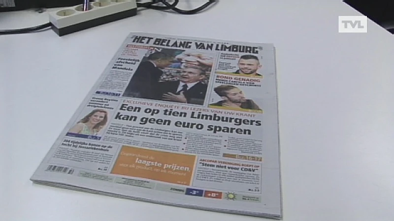 1 op de 10 Limburgers kan niets opzij zetten