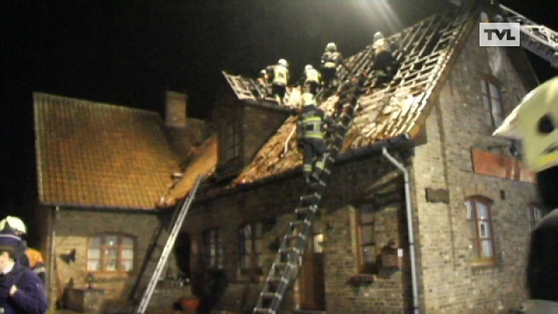 Huis onbewoonbaar na brand in Kessenich