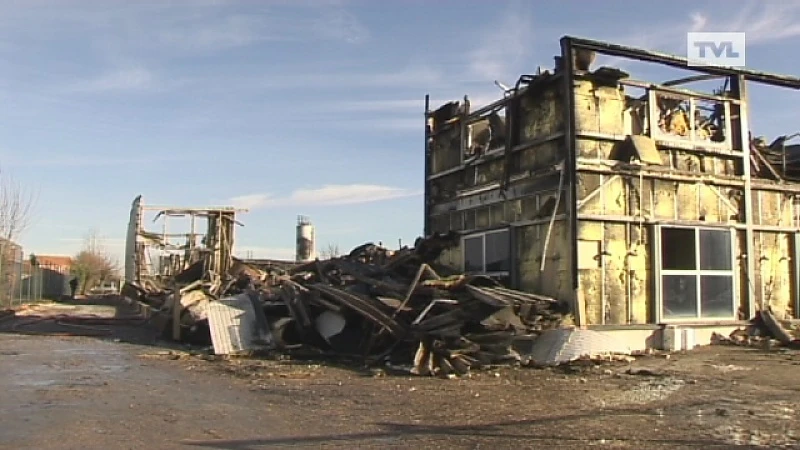 Zware brand in Sint-Truiden bij koekjesfabriek Heidevinck Foods