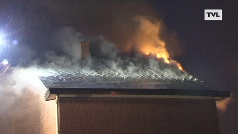Huisbrand in Diepenbeek