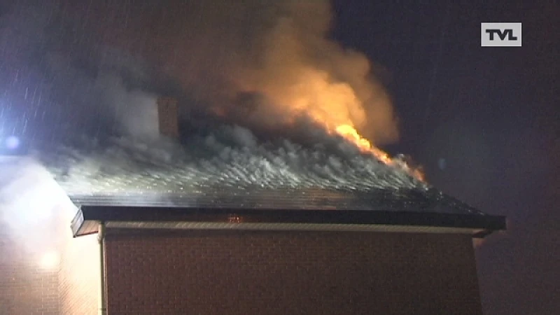 Huis onbewoonbaar na brand in Diepenbeek