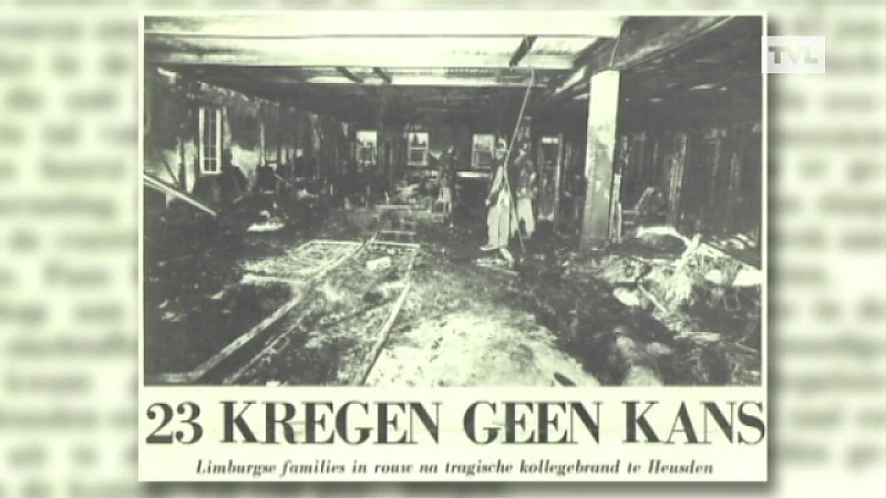 23 januari 1974: Limburg in rouw na internaatbrand Berkenbos