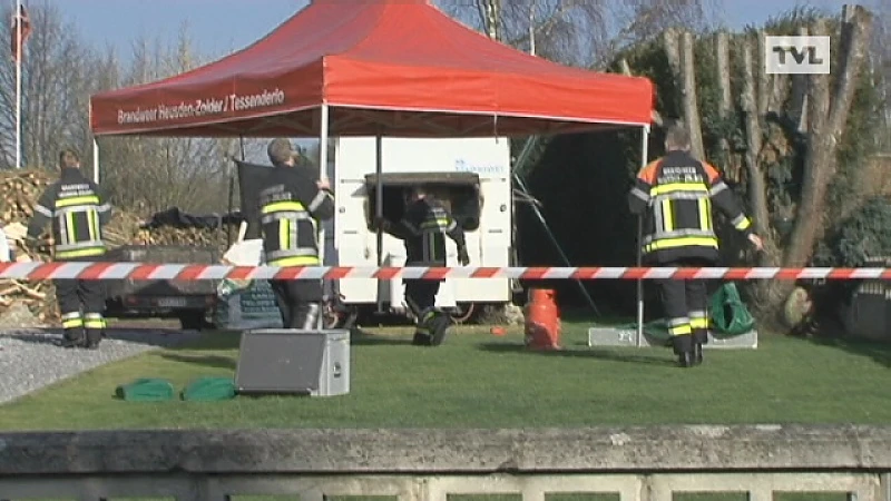 Dode bij brand in caravan Heusden-Zolder