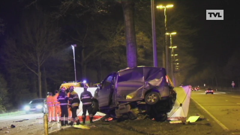 33-jarige man op slag dood na crash in Lanklaar