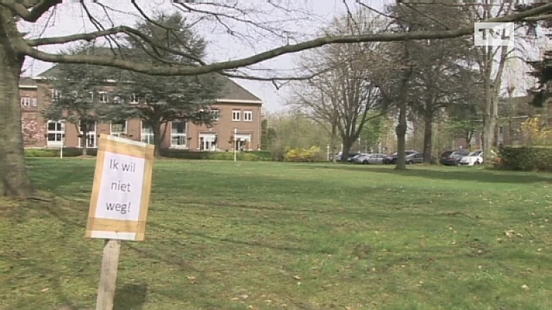 Opnieuw protest tegen verdwijnen ''stadsparkje'' Hasselt