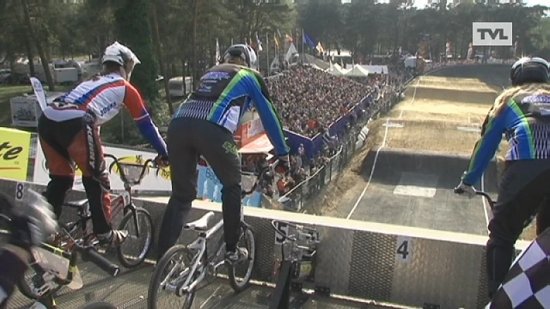 Veel volk voor EK BMX in Zolder