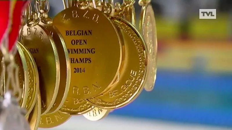 Pieter Timmers en Basten Caerts op BK zwemmen