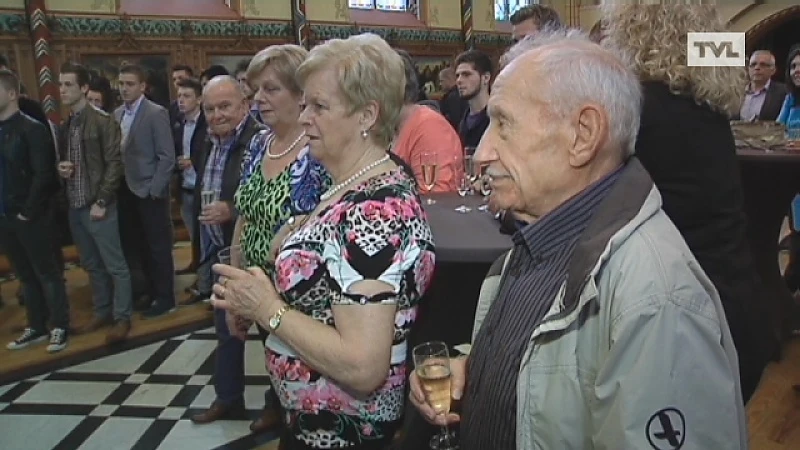 KVK Wellen viert promotie in kapel