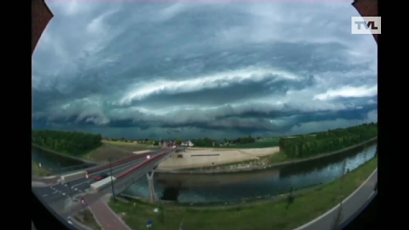 Apocalyptische beelden supercel