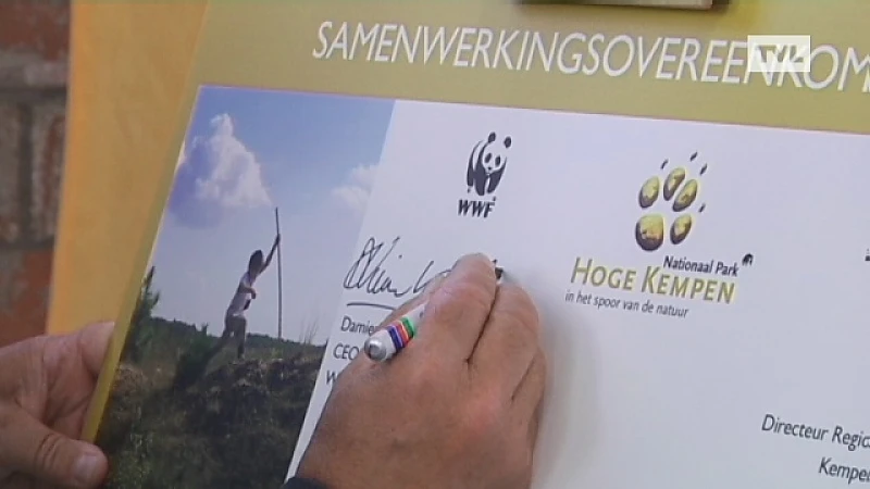 WWF werkt samen met Nationaal Park Hoge Kempen