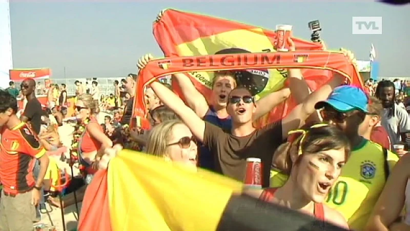 Limburgers feesten op het strand van Copacabana
