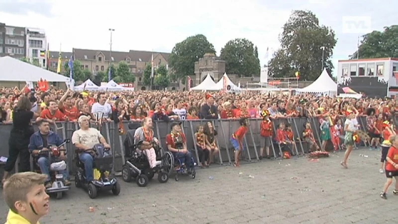 Hasselt feest na overwinning