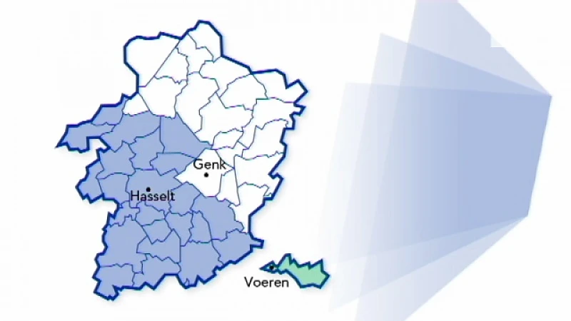 Einde Limburg door opstart regio''s Hasselt en Genk?