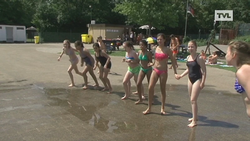 Tropisch warm: 28,9 graden in Kleine Brogel