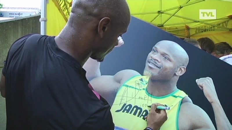 Wereldtopper Asafa Powell blikvanger op KBC Nacht