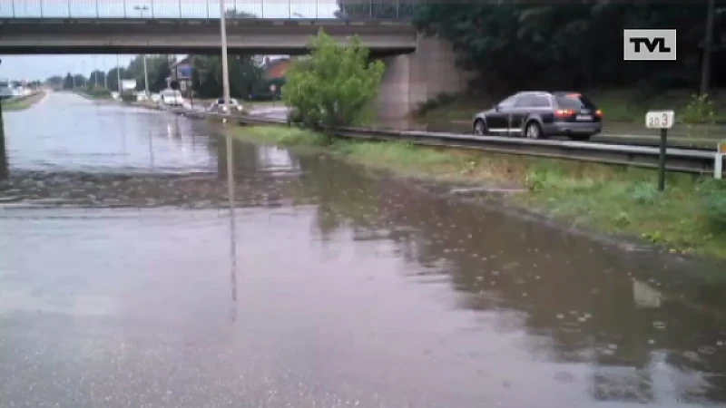 Storm leidt tot veel wateroverlast
