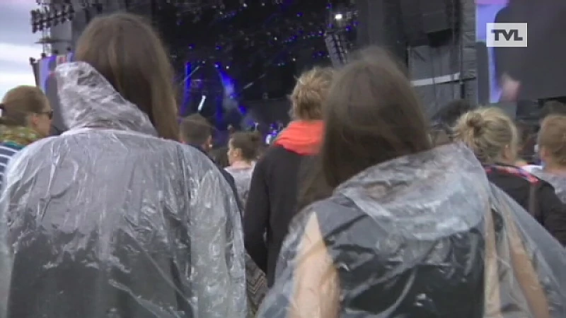 Eerste dag op de weide van Pukkelpop