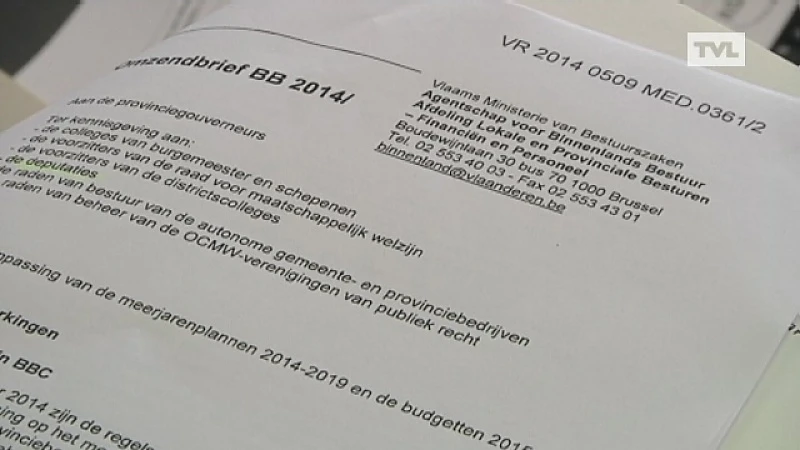 Vlaamse overheid legt provinciebestuur financieel droog