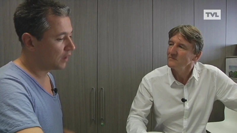 Dave bezocht Patrick Janssens, de nieuwe AD bij KRC
