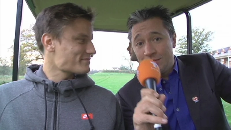 Jelle Vossen tevreden in Middlesbrough