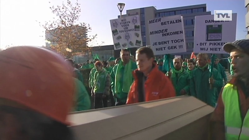 Staking goed opgevolgd volgens de vakbonden