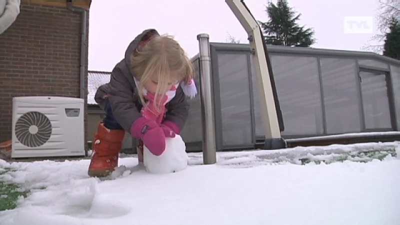Sneeuwpret in Limburg