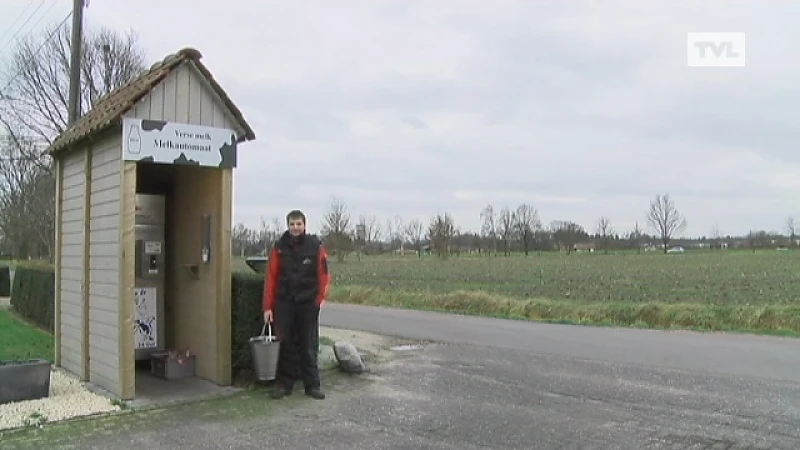 Rubriek: De automaat van Hamont met verse melk