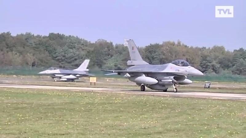 F16 's Kleine Brogel moeten Nederlands luchtruim gaan verdedigen