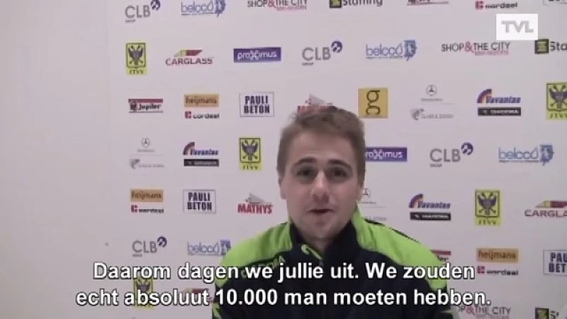 STVV met 1 been in eerste klasse. Spelers trakteren als er 10.000 fans opdagen