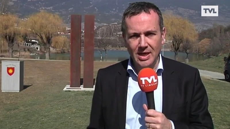 Monument busramp Sierre verbindt hemel en aarde