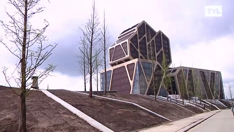 Gerechtsgebouw Hasselt hoort bij de coolste nieuwe gebouwen ter wereld