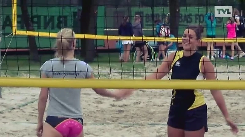 Katrien Gielen & Marta Sobolska klaar voor het nieuwe beachvolleybalseizoen