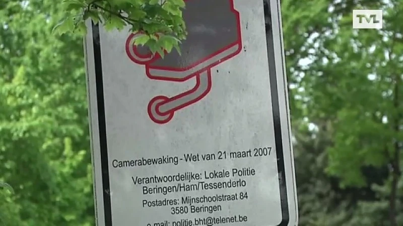 Nood aan meer slimme camera's tegen inbrekers in Limburg