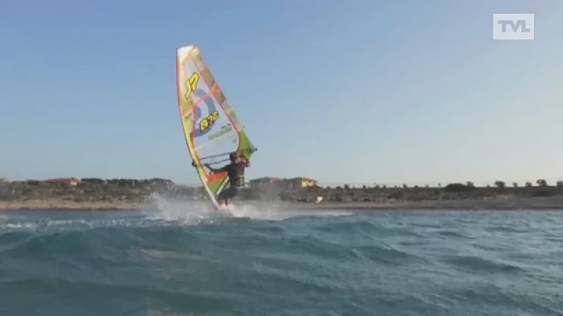 Steven Van Broeckhoven & Yentel Caers, windsurfers op de World Tour