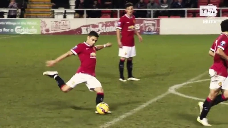 Andreas Perreira jonge voetballer van het jaar bij Manchester United