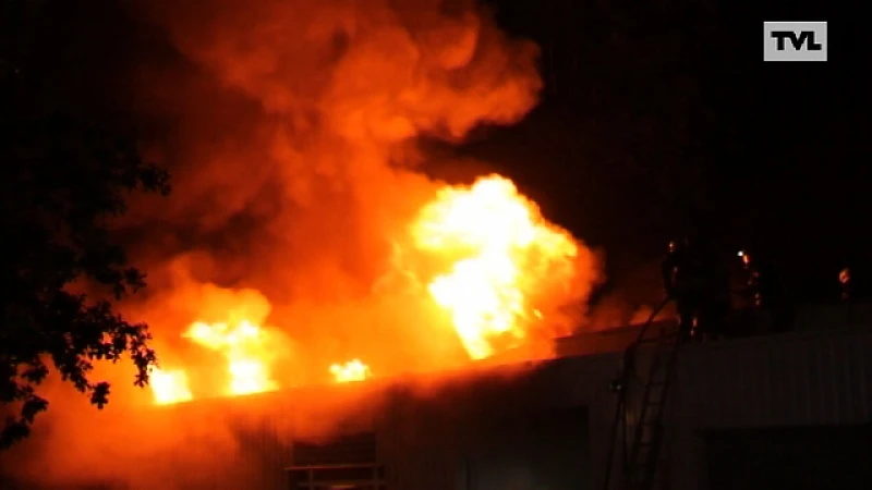 Brand in loods in Sint-Truiden aangestoken