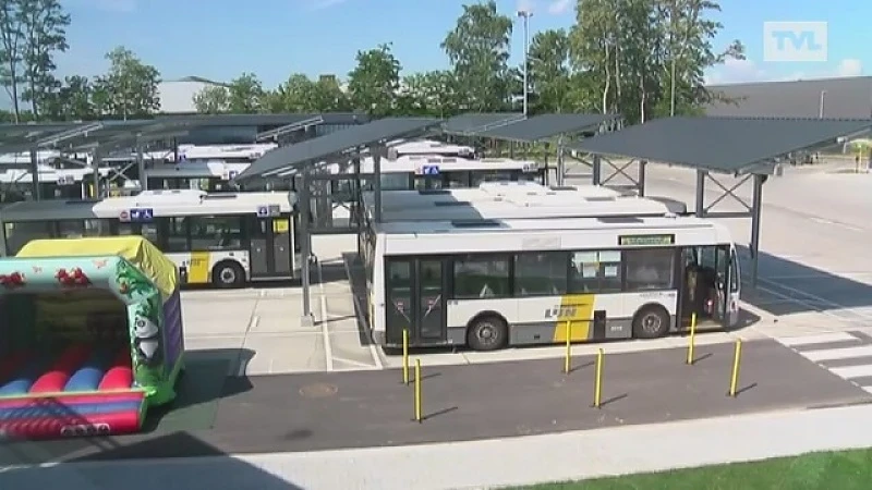 Nieuwe groene stelplaats De Lijn in Sint-Truiden
