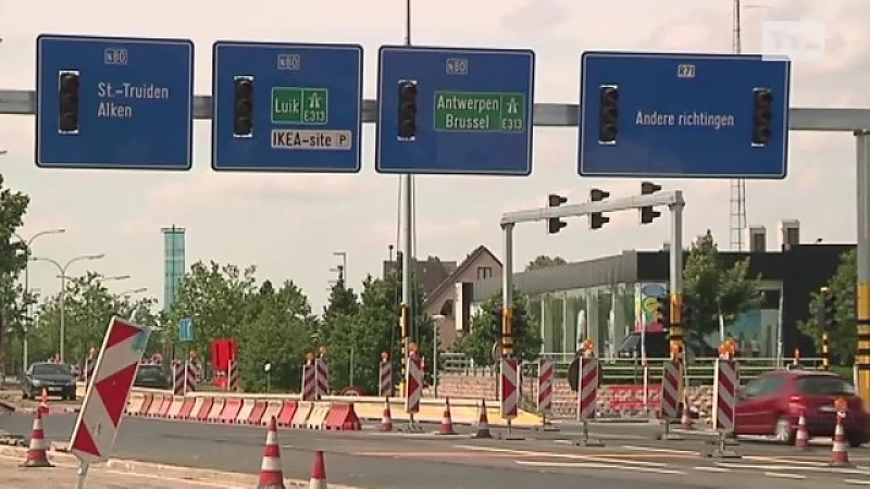 Werken aan afrittencomplex Ikeasite bijna afgerond