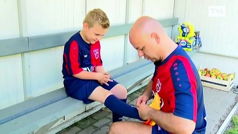 KRC Genk: voetbal voor kinderen met een fysieke beperking