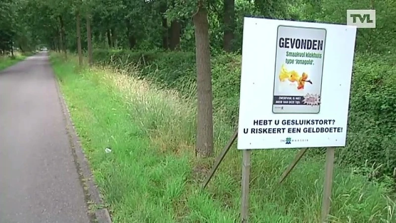 In Maaseik is het verboden om het klokhuis van een appel weg te gooien in de bossen