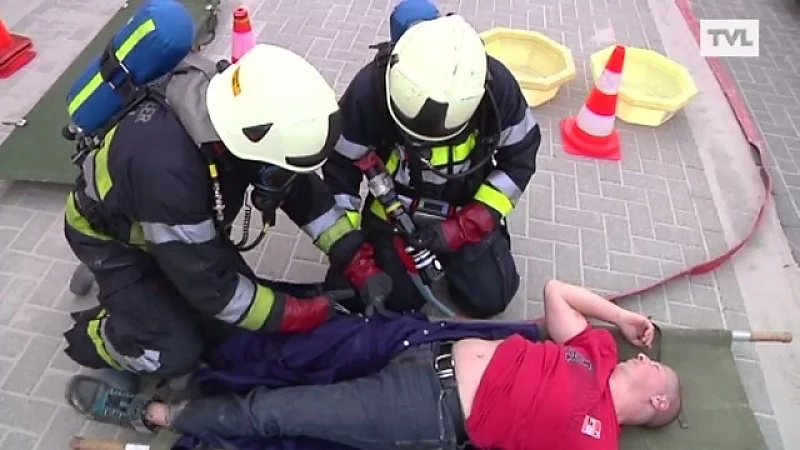 Chloorlek in Hasselt was rampoefening