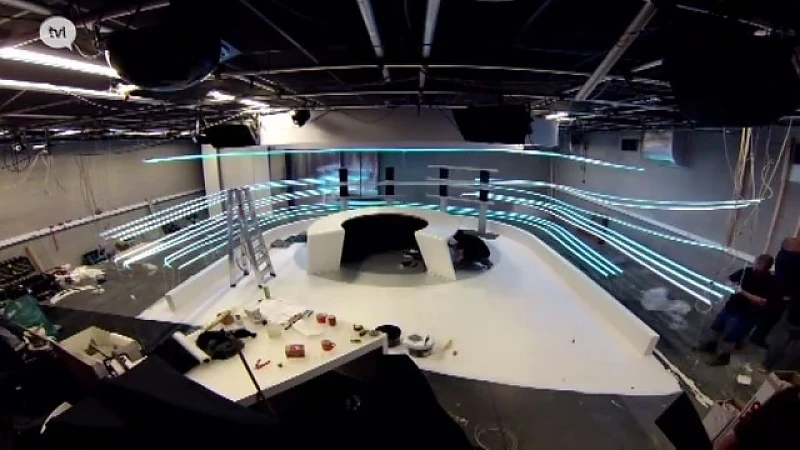 Schitterende time lapse video van bouw nieuwe studio TVL