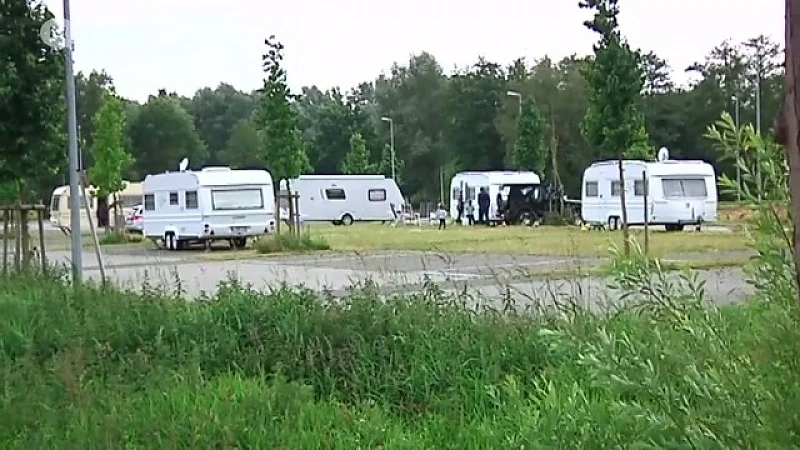 Zigeuners strijken neer in Diepenbeek