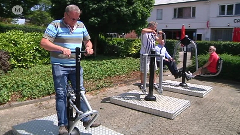 Fitnessen in openlucht in Hechtel-Eksel