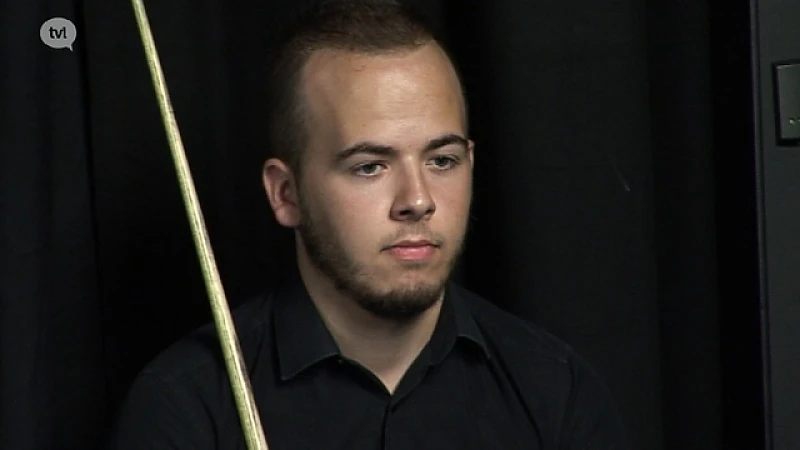 Luca Brecel & Tomasz Skalski na de World Cup Snooker