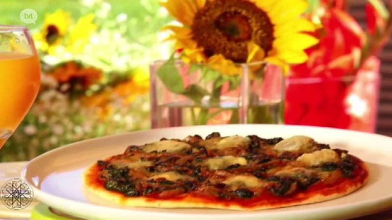 Hoofdafbeelding voor artikel Pizza met spinazie