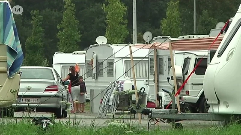 Zigeuners zijn vertrokken uit Diepenbeek